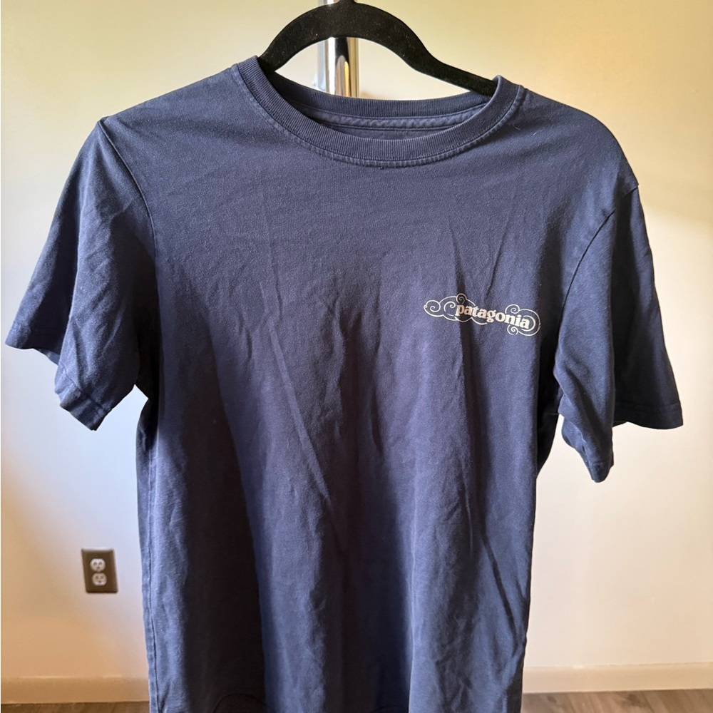 Patagonia Classic Blue Short Sleeve Tee